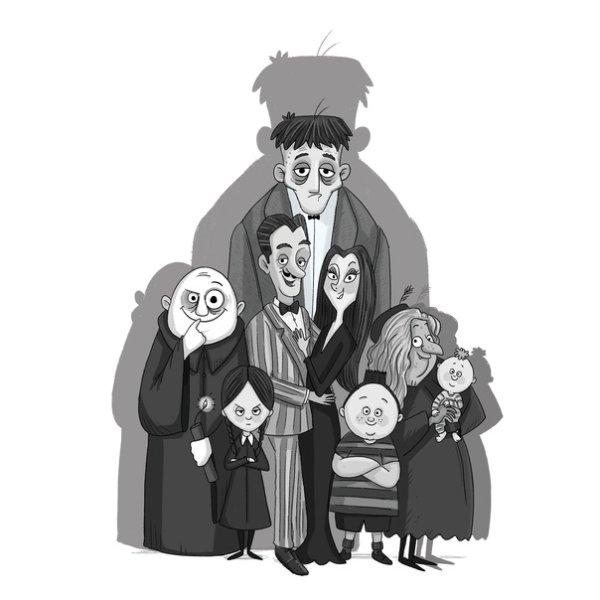 Семейка Аддамс и Гарри Поттер