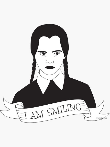 Стикеры семейка Аддамс