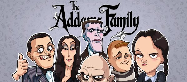 Семейка Аддамс имена