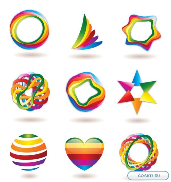 Разноцветный логотип