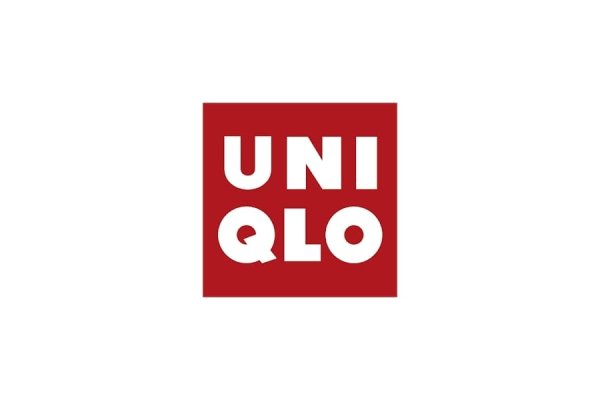 Uniqlo логотип черно белый PNG