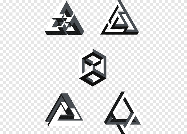 Геометрические логотипы