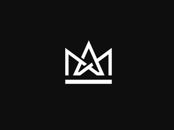 Логотип с буквами am