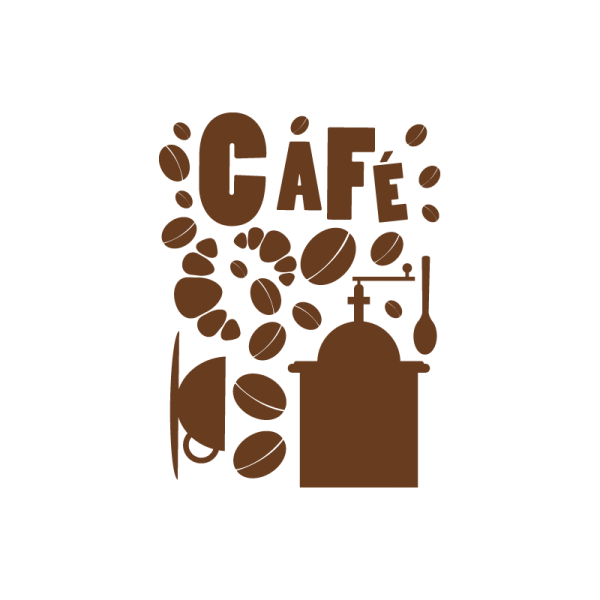 Эскиз вывески кафе