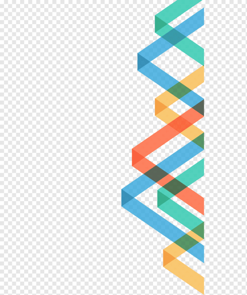 Вертикальный геометрический узор