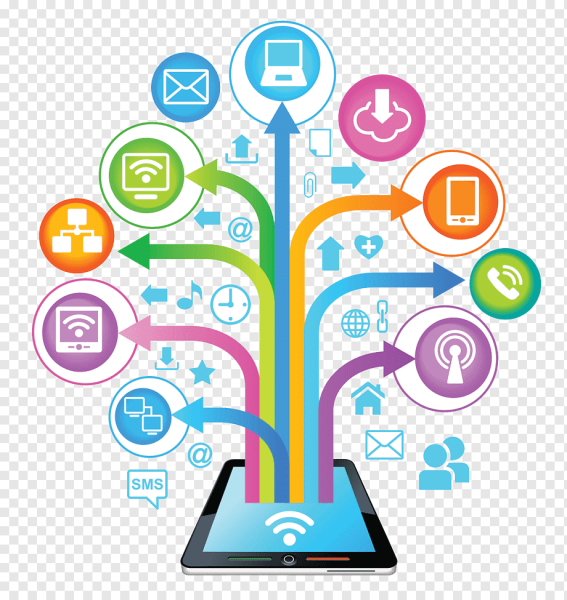 Технологии на прозрачном фоне