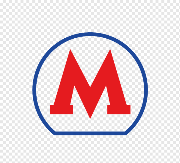 Логотип Московского метро Лебедев