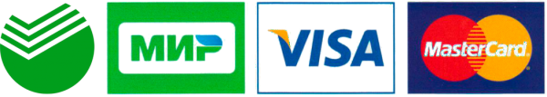 Значки платежных систем
