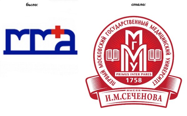 Эмблема МГМУ им и.м Сеченова