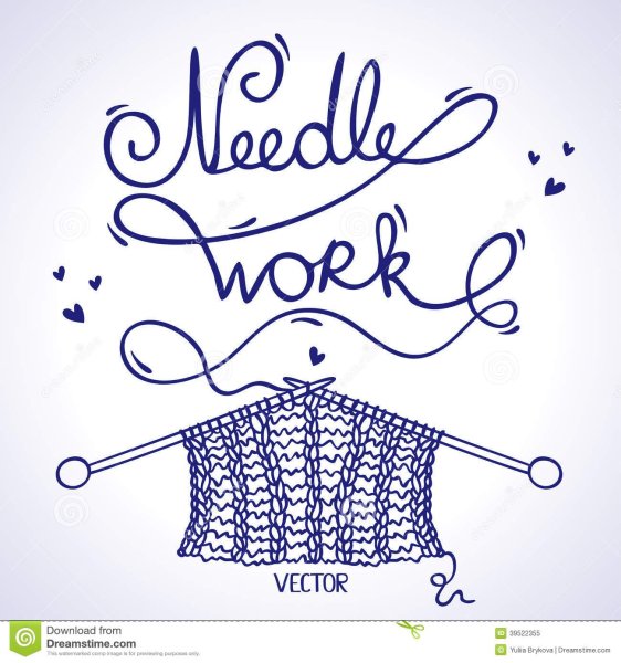 Логотип вязаных вещей