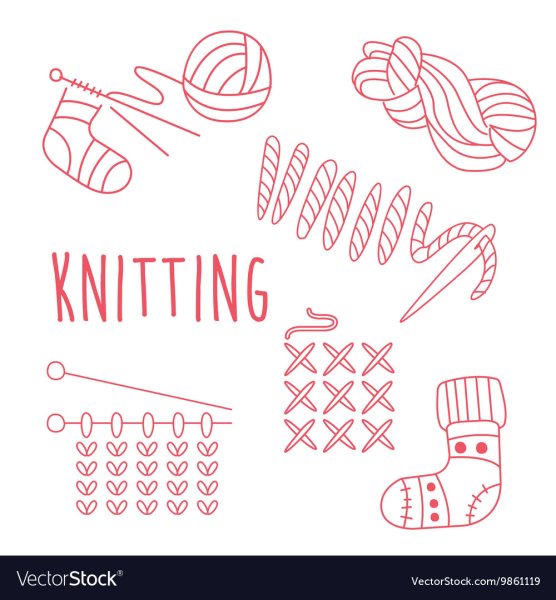 Пиктограмма ручной вязки