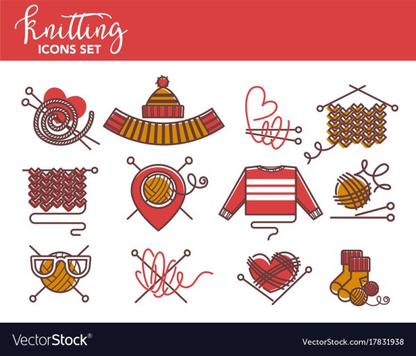 Логотип по вязанию