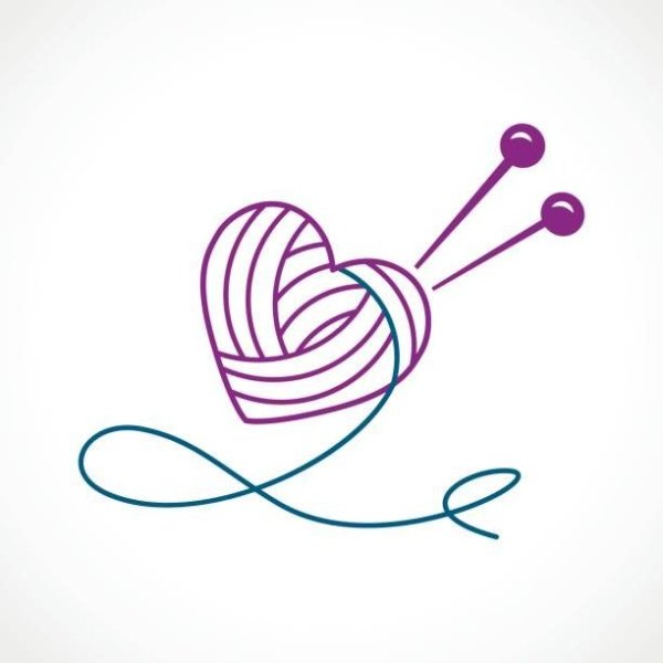 Логотип вязаных вещей