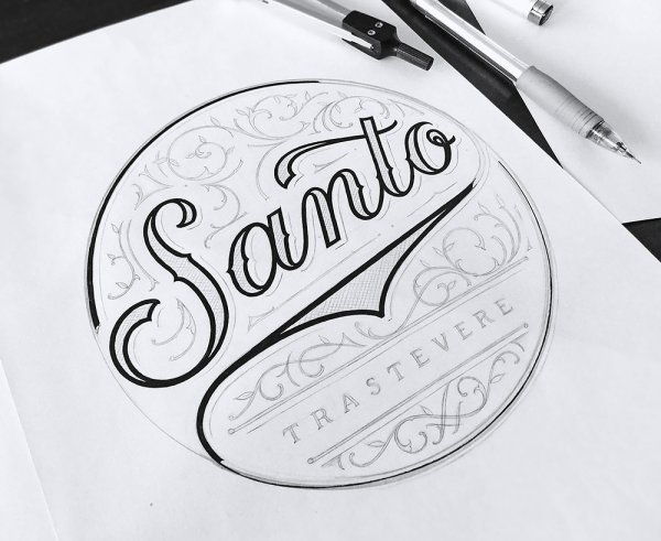 Логотип каллиграфия