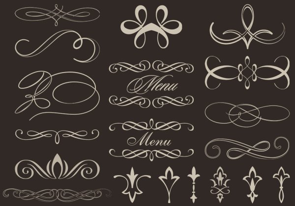 Каллиграфический орнамент