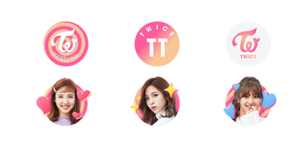 Надписи группы твайс