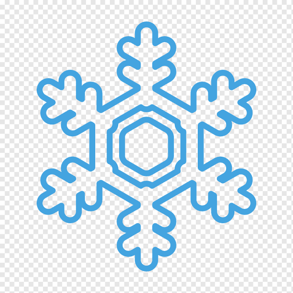 Снежинка стилизованная