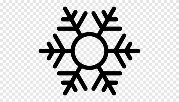 Снежинка пиктограмма