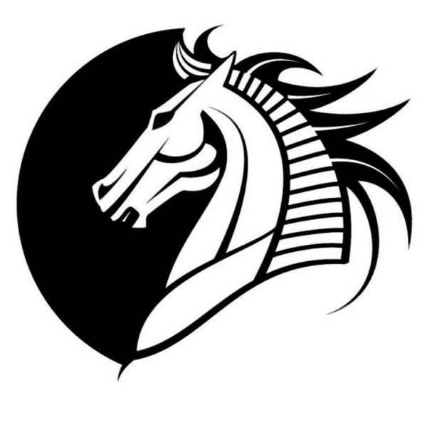 Голова лошади стилизация