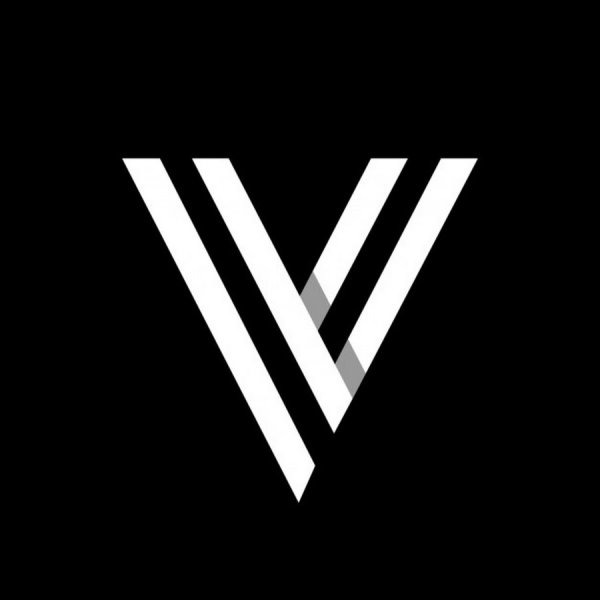 Буква v на аву