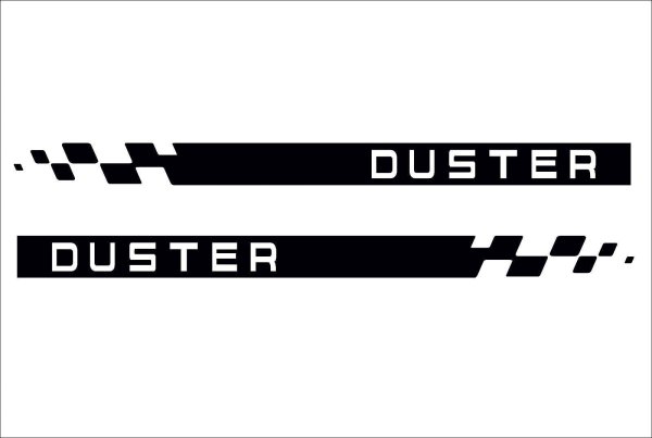 Duster надпись