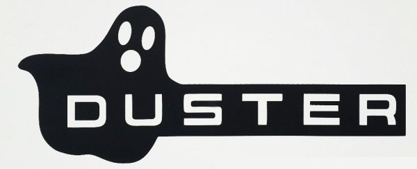 Дастер надпись