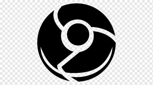 Черный значок