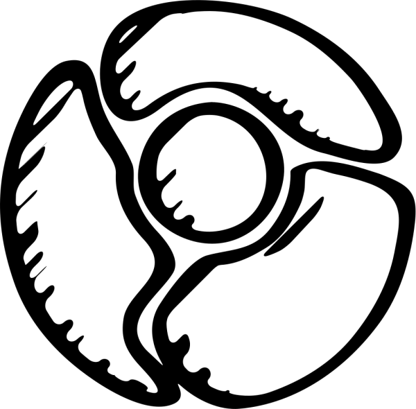 Иконка гугл чб