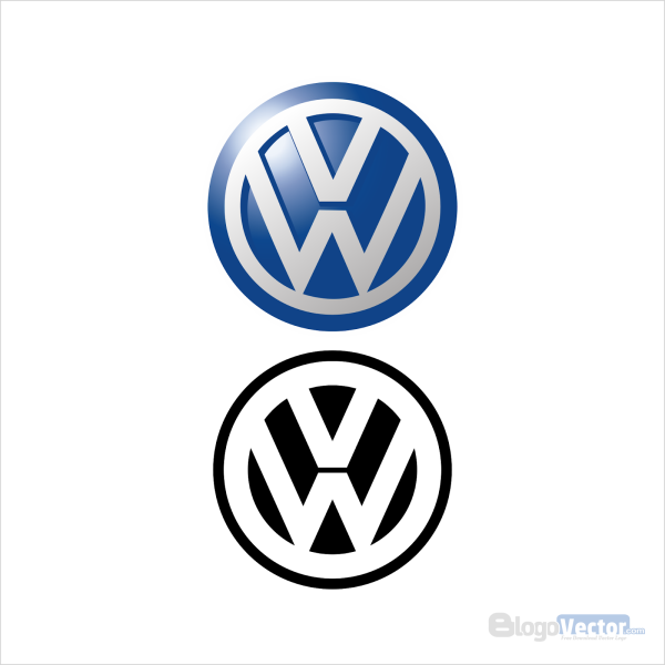 Фольксваген лого вектор