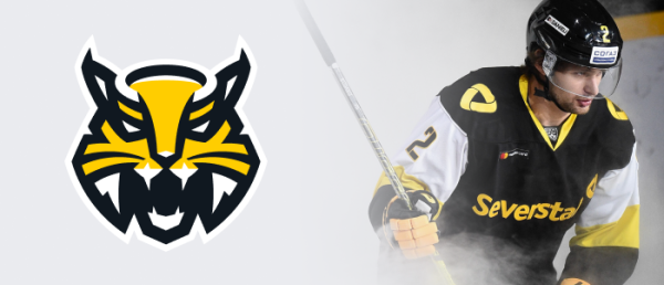 Хоккейный клуб Северсталь старый логотип