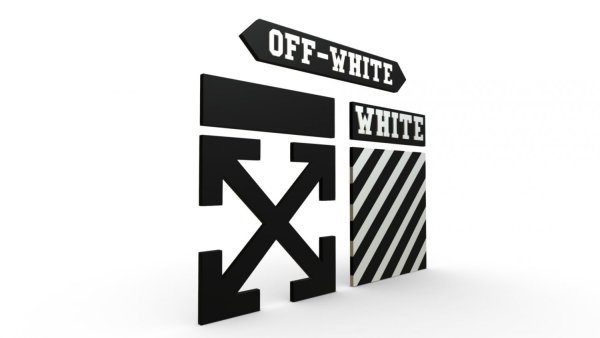 Off White надпись