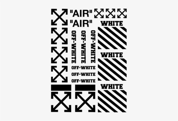 Off White рисунок