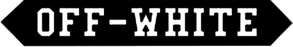Off White наклейка на авто