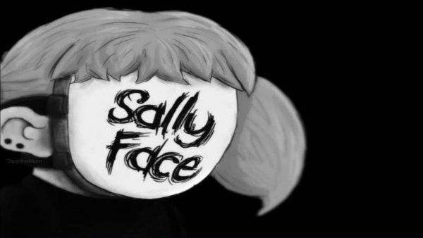Салли фейс надпись