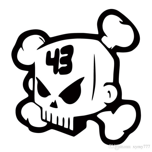 Трафареты наклеек Кен блок