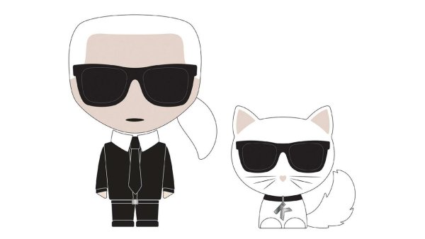 Карл Лагерфельд лого