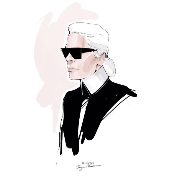 Карл Лагерфельд iconic