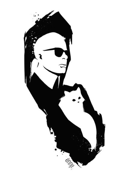 Карл Лагерфельд логотип бренда