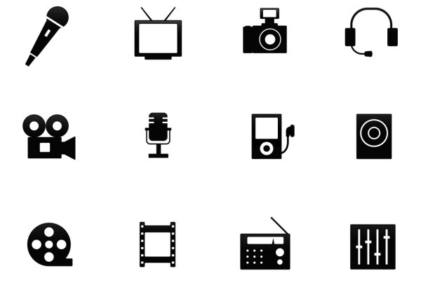 Значок Медиа