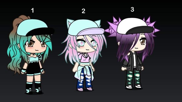 Гача лайф ОС пацанки