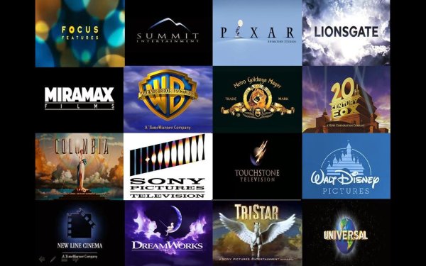 Логотипы кинокомпаний