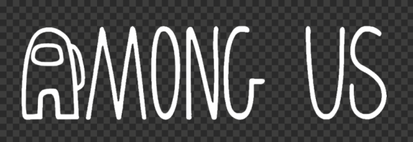 Амонг АС надпись