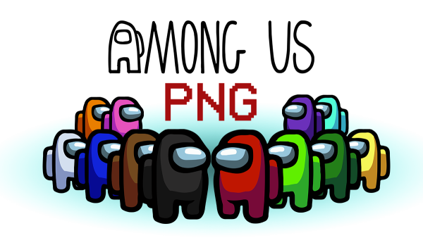 Амонг АС логотип на белом фоне