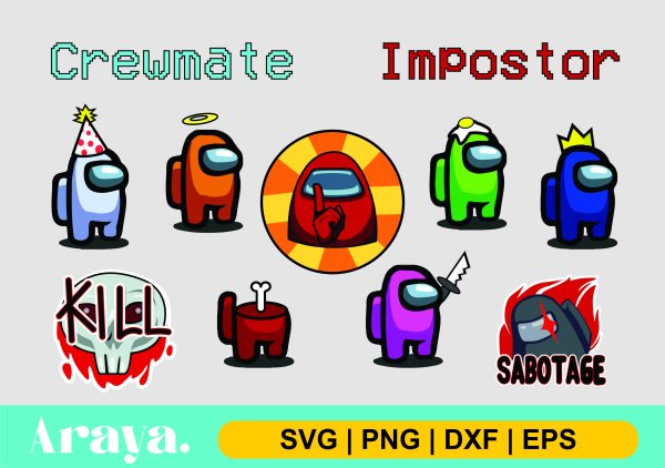 Among us персонажи день рождения