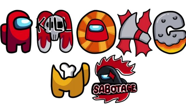 Among us логотип игры