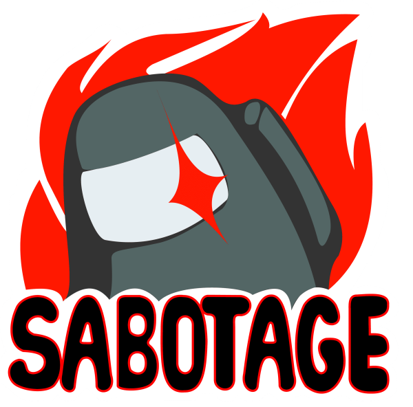Кнопка саботажа в амонг АС
