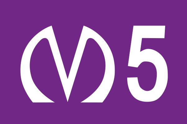 Знак метро СПБ