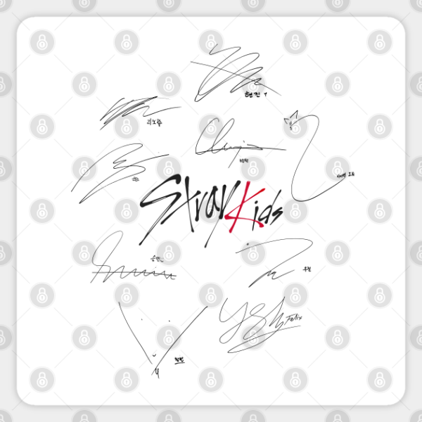 Stray Kids рисунки для срисовки