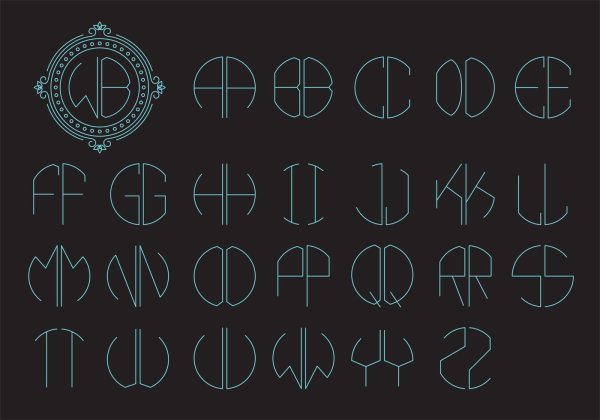 Логотип Монограмма