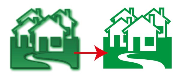 Логотип в плохом качестве